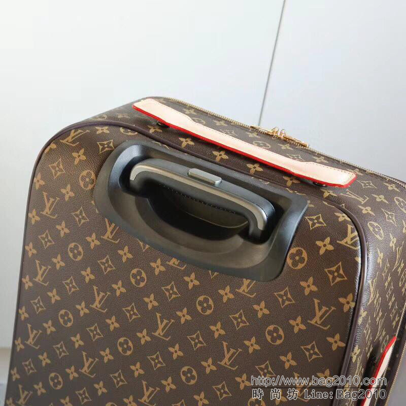 路易威登LV 拉杆箱/拉箱 超耐磨損萬向輪 加厚全鋁合金 商務出行必備 20寸登機箱   xbt1134